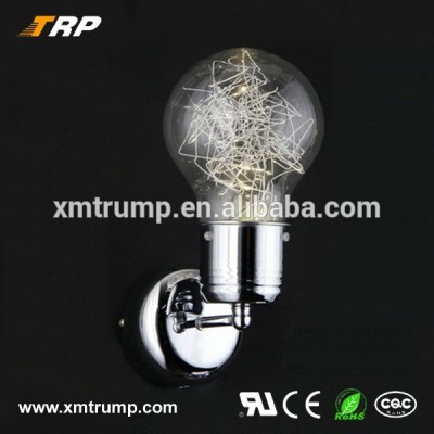 Frosted glass ball decorative modern hotel room wall light