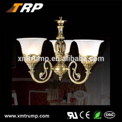 indoor decoration modern european style glass metal pendant chandelier lighting