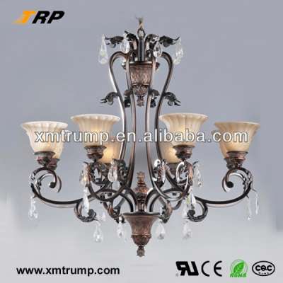 traditional fancy iron european lighting chandelier